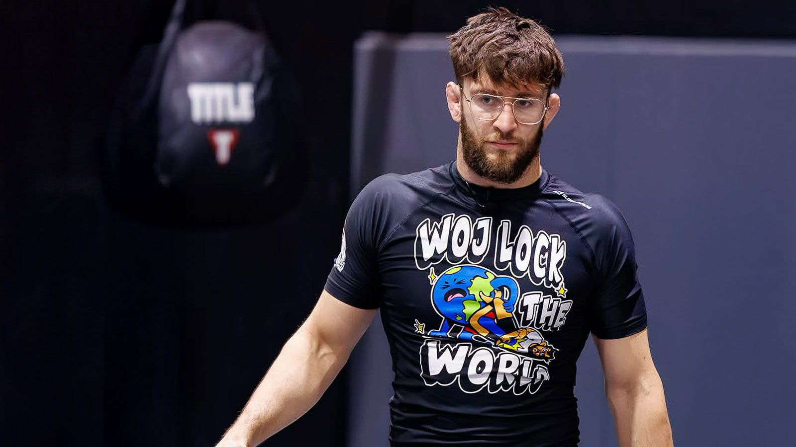 Chris Wojcik prepping for a BJJ event.