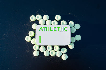 Tins of Athletic THC mints