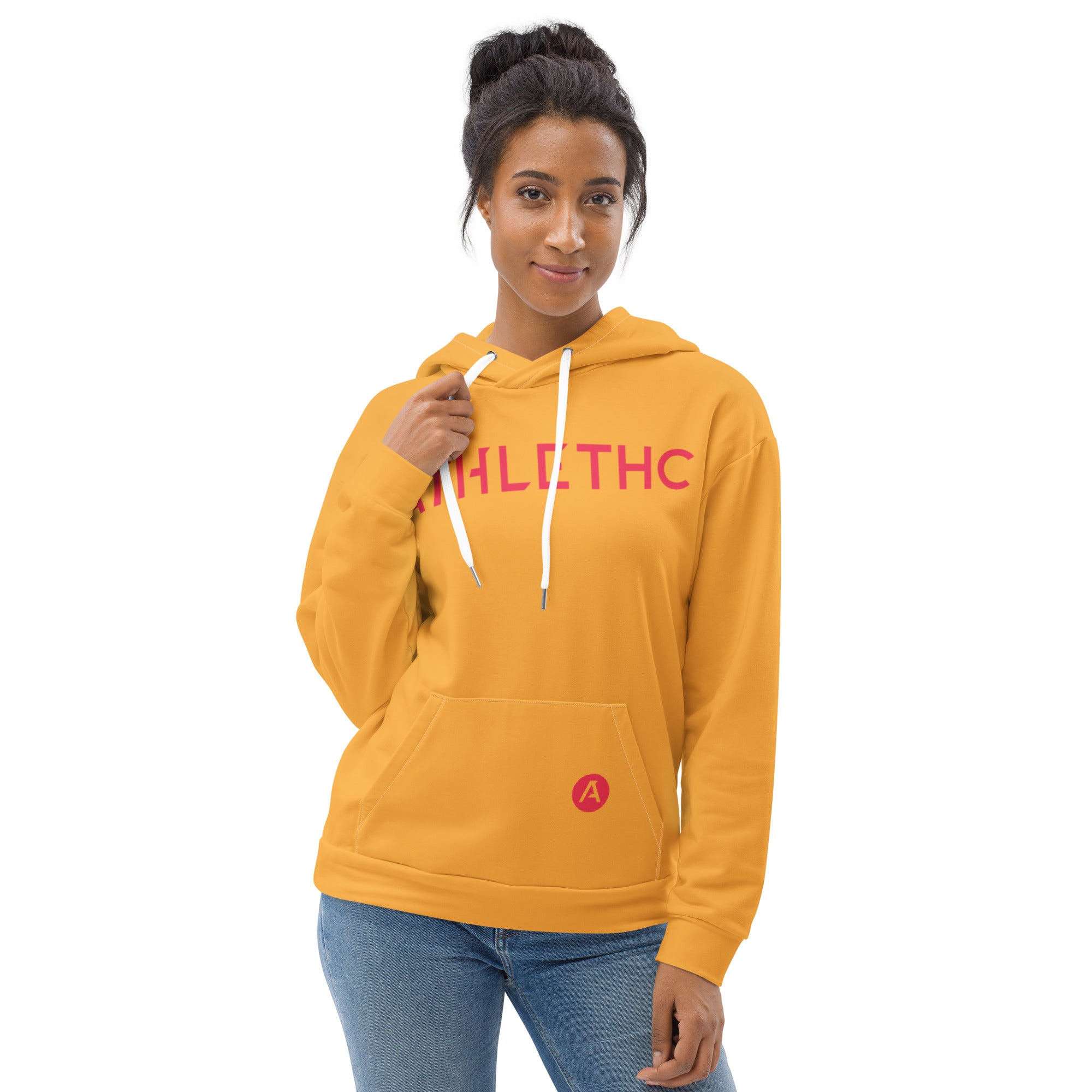 ATHLETHC YELLOW HOODIE